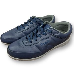 Women's Propet Washable Walker Walking Shoes, W3840, Blue Navy sz 10 Leather